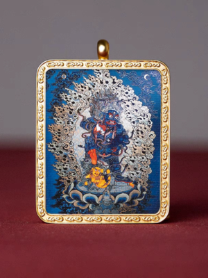 Tibetan Jambhala Buddha Amulet